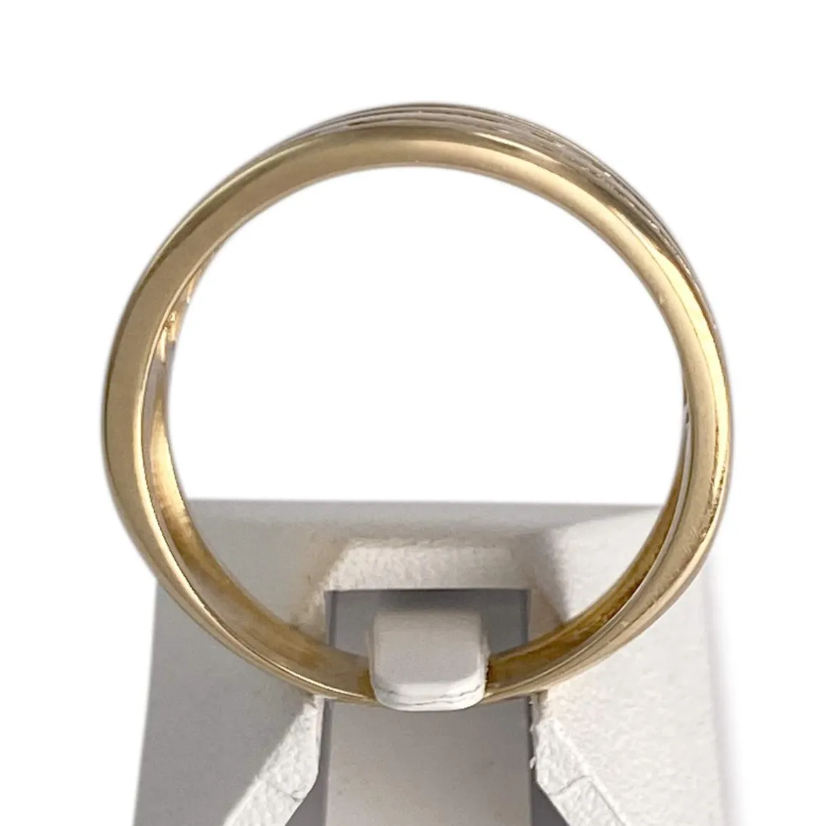Bague d'occasion or 750 jaune diamants