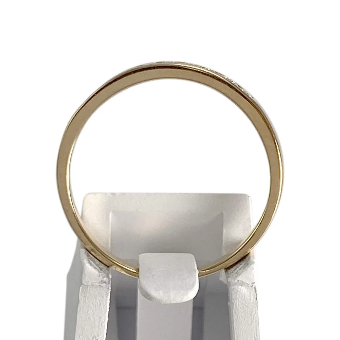 Bague d'occasion or 750 jaune diamant