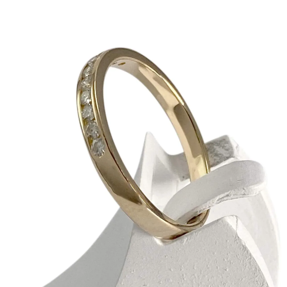 Bague d'occasion or 750 jaune diamant