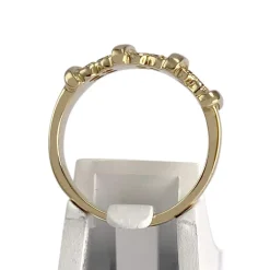 Bague d'occasion or 750 jaune diamants