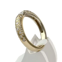 Bague d'occasion or 750 jaune diamant