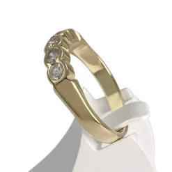 Bague d'occasion or 750 jaune diamants