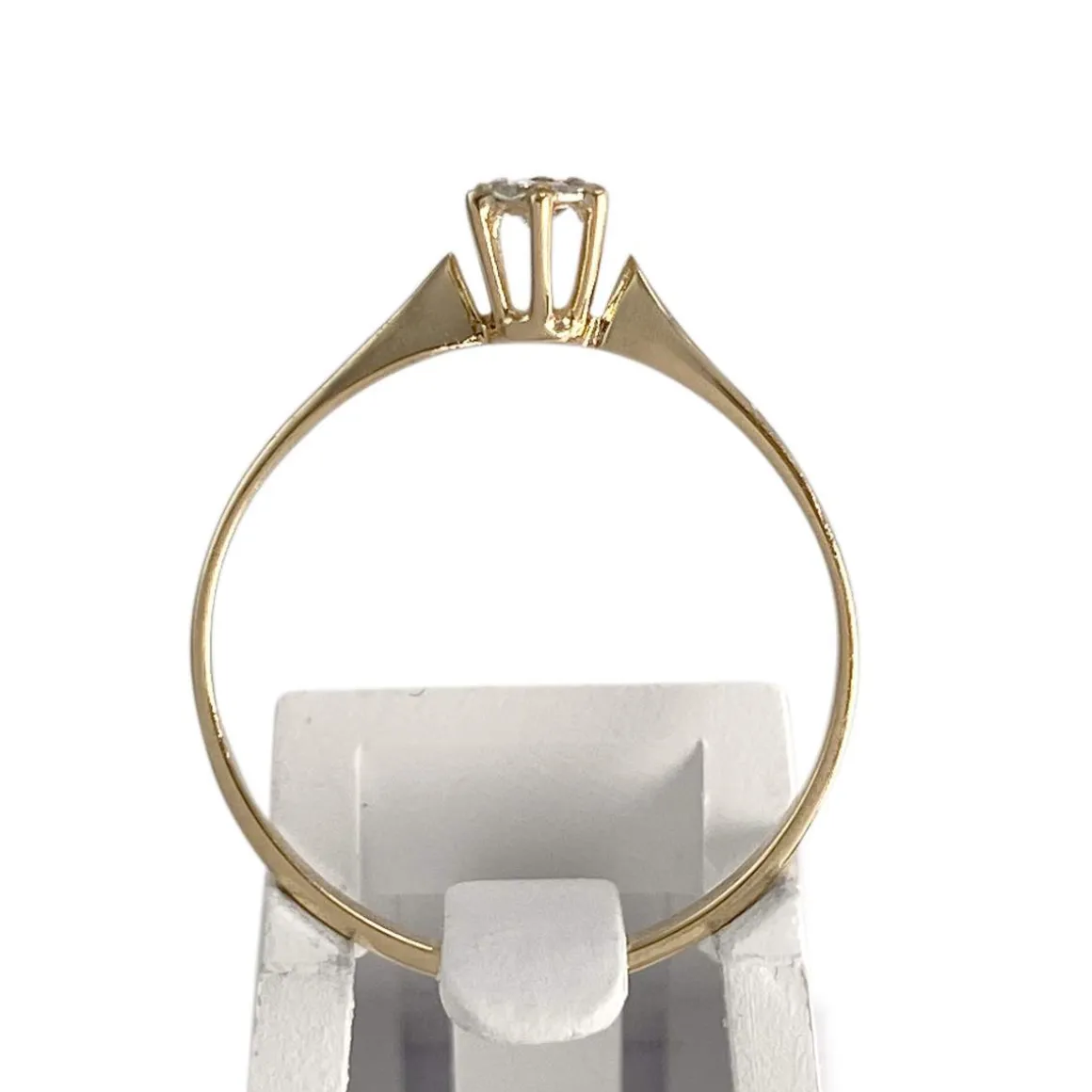 Bague d'occasion or 750 jaune diamant