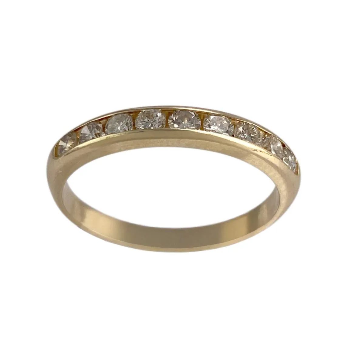 Bague d'occasion or 750 jaune diamants