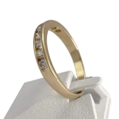 Bague d'occasion or 750 jaune diamants