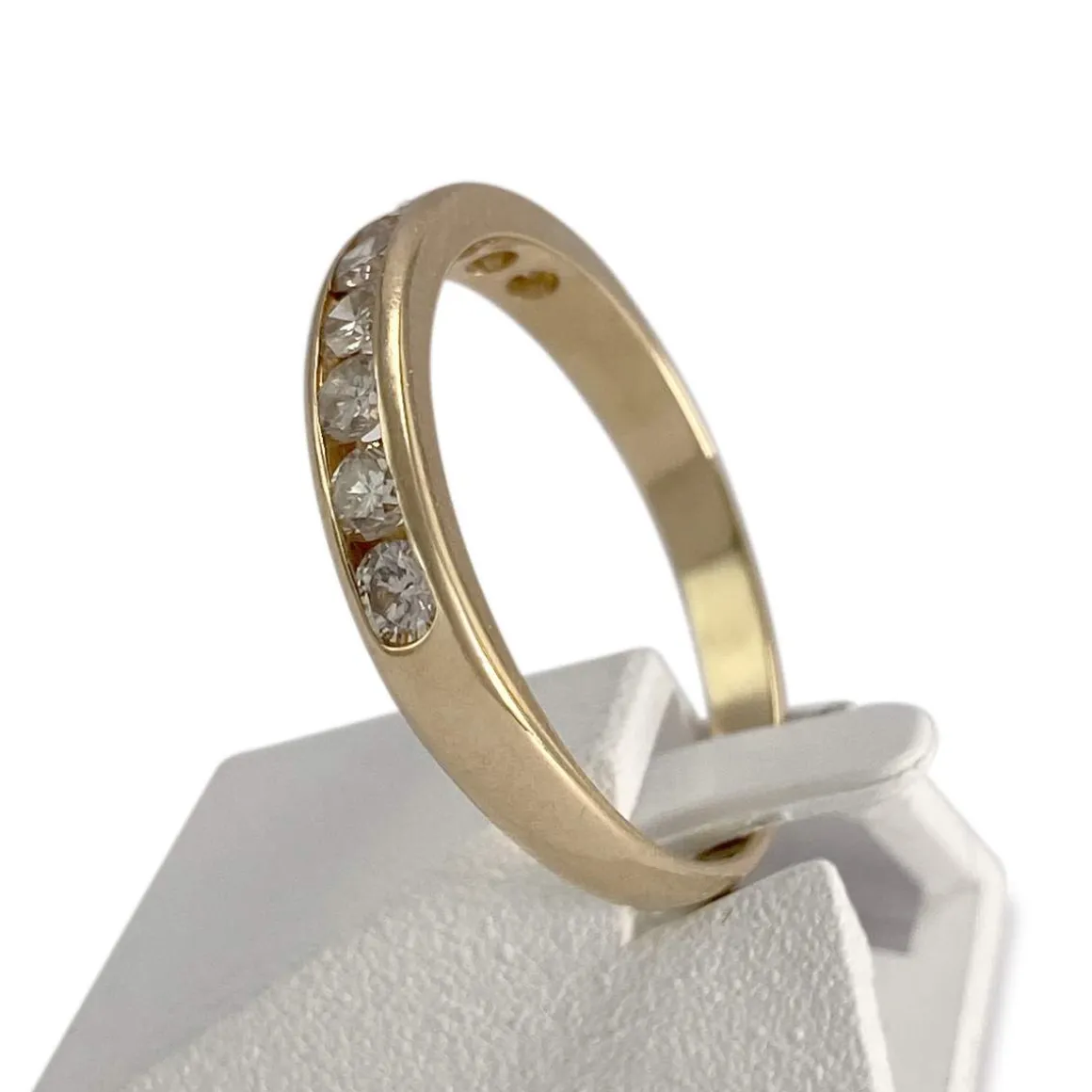 Bague d'occasion or 750 jaune diamants