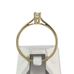 Bague d'occasion or 750 jaune diamant