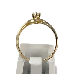 Bague d'occasion or 750 jaune diamant