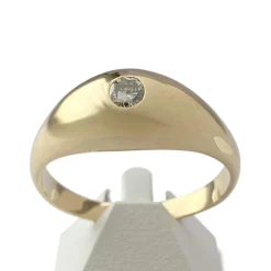 Bague d'occasion or 750 jaune diamant