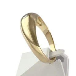 Bague d'occasion or 750 jaune diamant