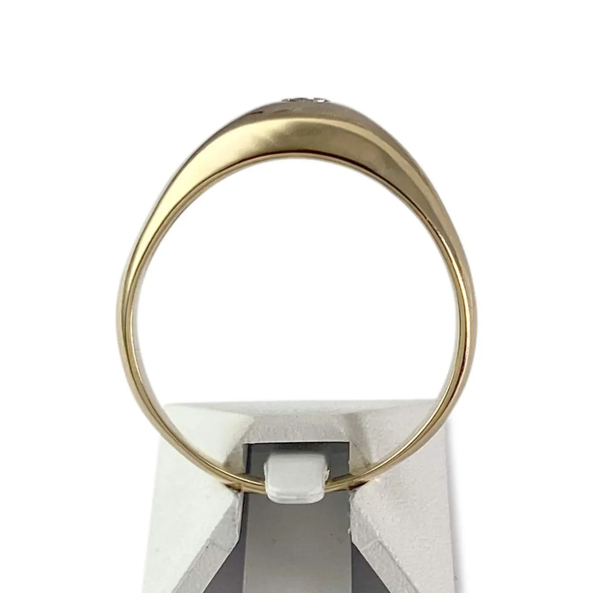 Bague d'occasion or 750 jaune diamant