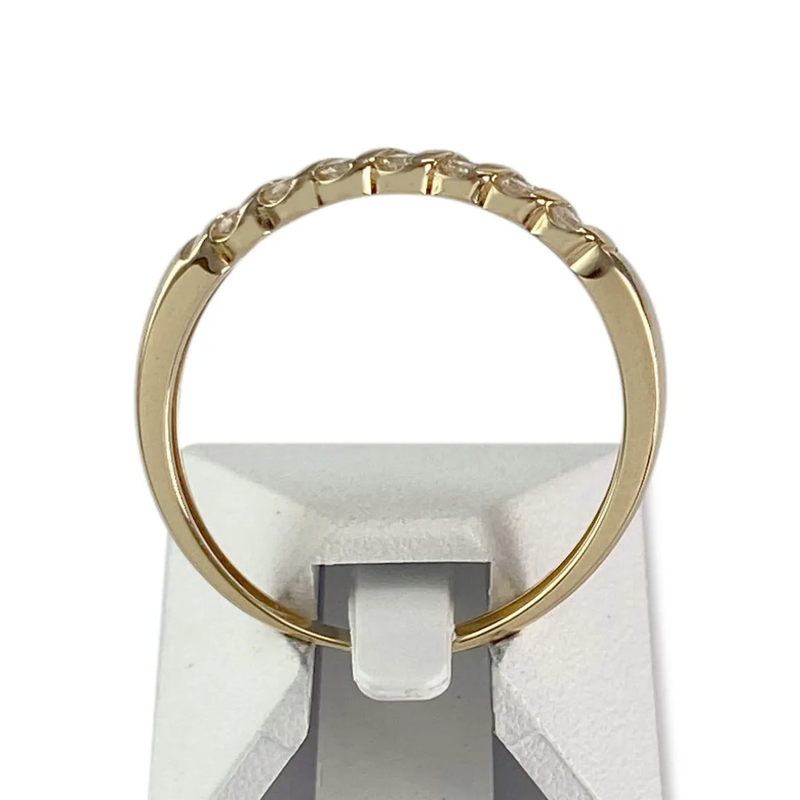 Bague d'occasion or 750 jaune diamants