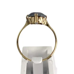 Bague d'occasion or 750 jaune hématite