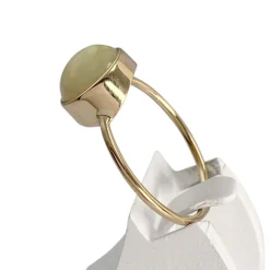 Bague d'occasion or 750 jaune opale