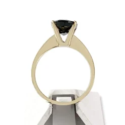 Bague d'occasion or 585 jaune saphir foncé