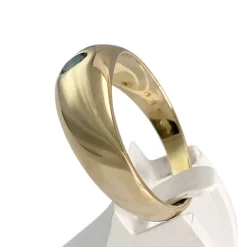 Bague d'occasion or 585 jaune saphir