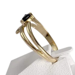 Bague d'occasion or 750 jaune saphir