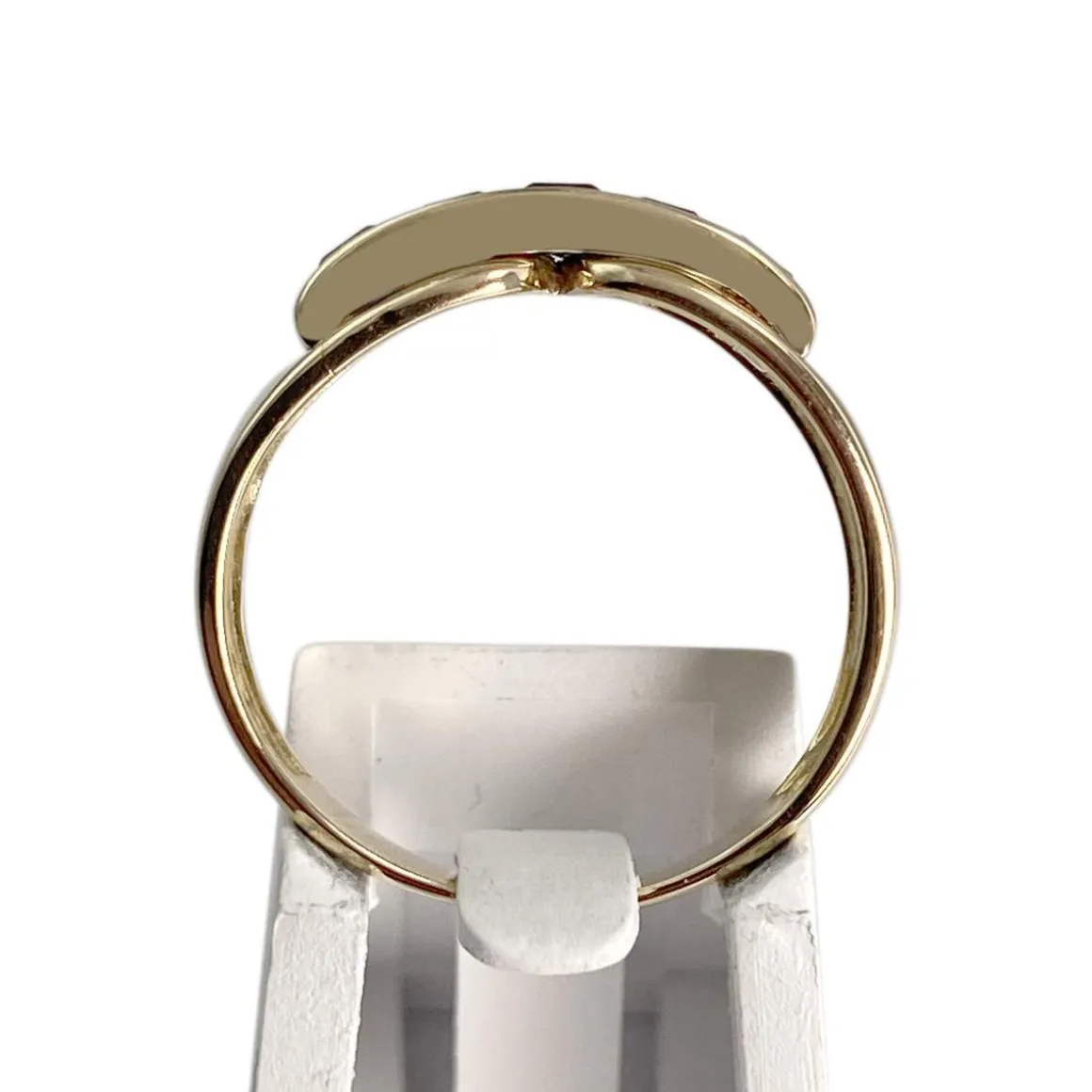 Bague d'occasion or 375 jaune saphir
