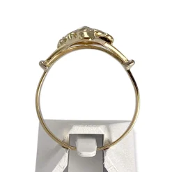 Bague d'occasion or 750 jaune saphir rubis zirconias