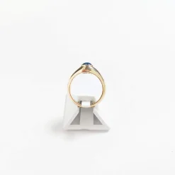 Bague d'occasion or 750 jaune saphir