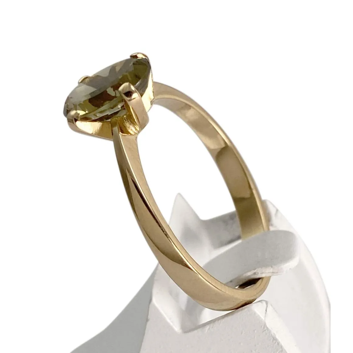Bague d'occasion or 750 jaune tourmaline