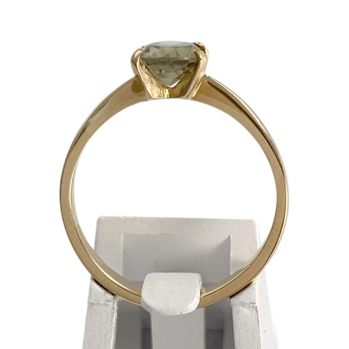 Bague d'occasion or 750 jaune tourmaline
