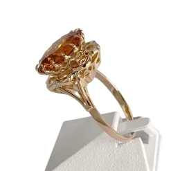 Bague d'occasion or 750 rose