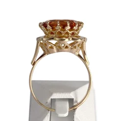 Bague d'occasion or 750 rose
