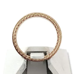 Bague d'occasion or 750 rose et rhodié diamants