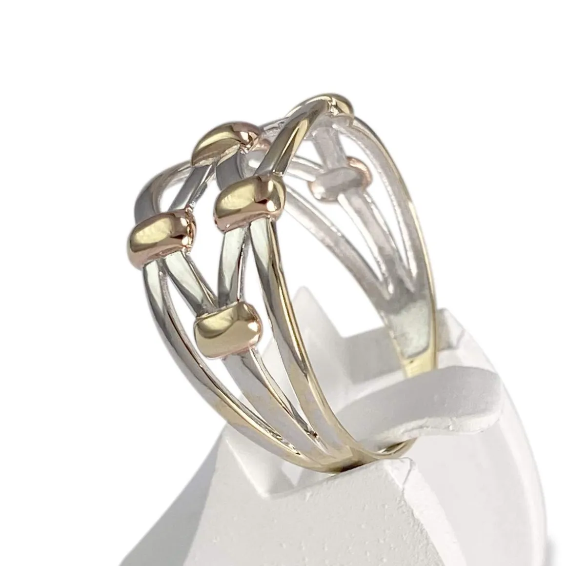 Bague d'occasion 2 ors 375