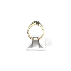 Bague d'occasion 2 ors 750 diamant