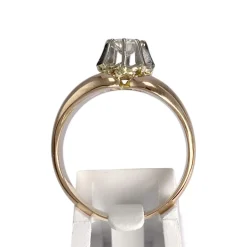 Bague d'occasion 2 ors 750 diamant