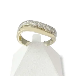 Bague d'occasion 2ors 750 diamants