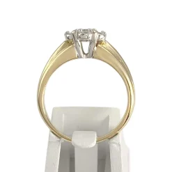 Bague d'occasion 2 ors 750 diamants