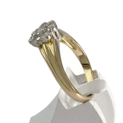 Bague d'occasion 2 ors 750 diamants