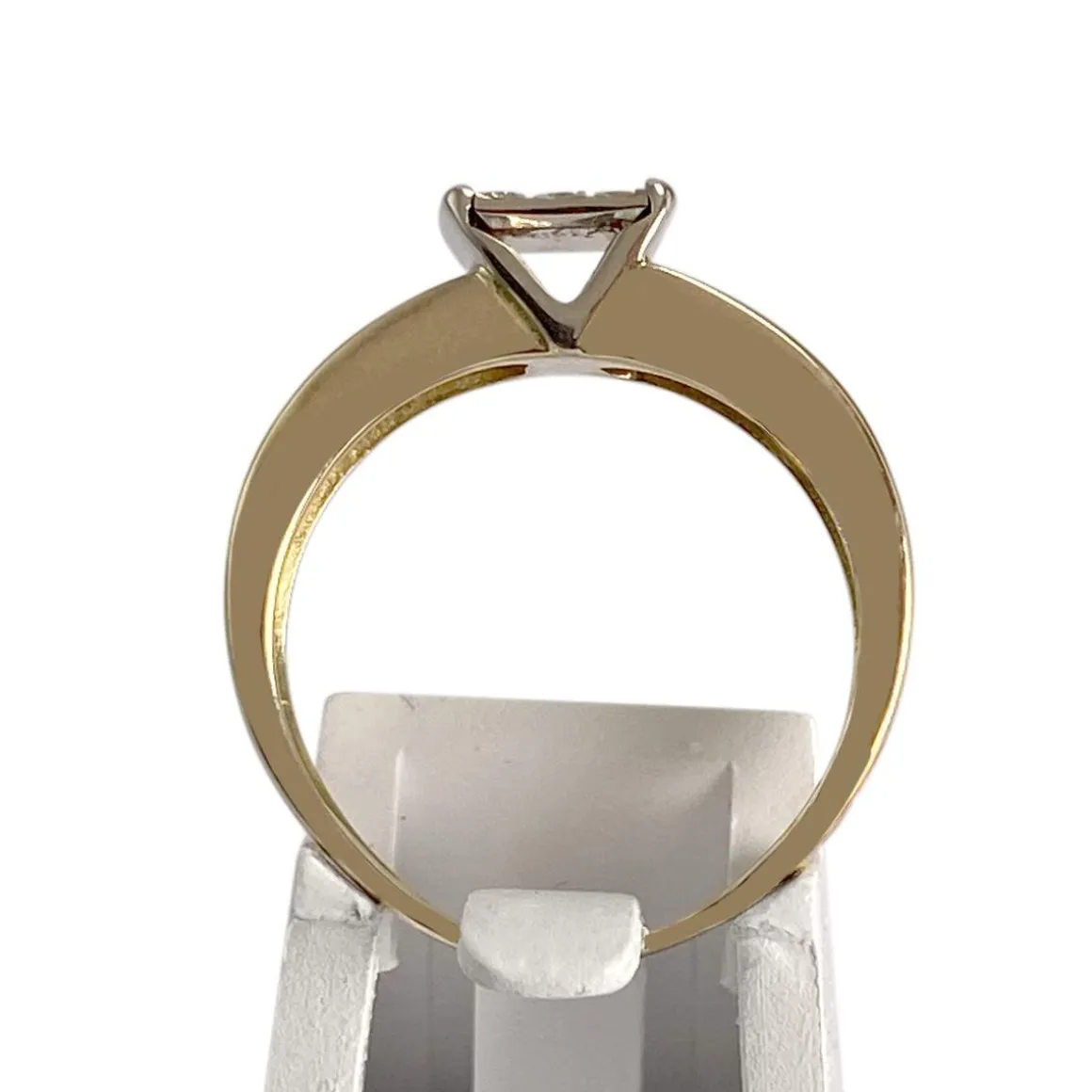 Bague d'occasion 2 ors 750 diamants