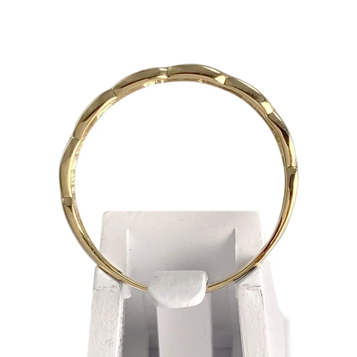 Bague d'occasion or 750 2 tons diamant