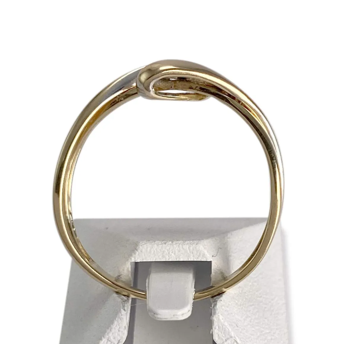 Bague d'occasion or 750 2 tons diamant