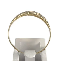 Bague d'occasion or 2 tons 750 diamant
