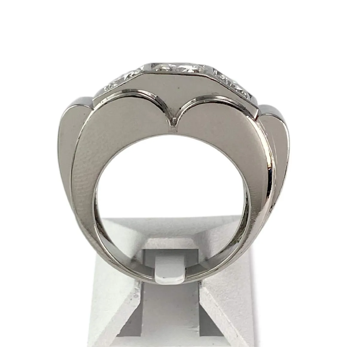 Bague d'occasion platine 950 diamants