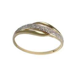 Bague d'occasion 2 tons 750 diamants