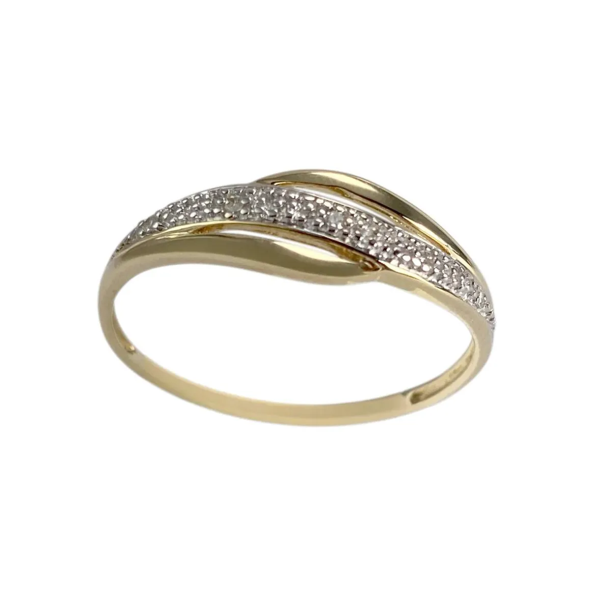 Bague d'occasion 2 tons 750 diamants