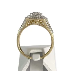 Bague d'occasion 2 tons 750 diamants
