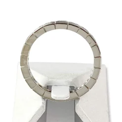 Bague d'occasion tour complet or 750 blanc diamants
