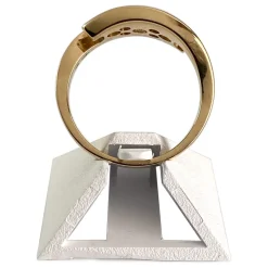 Bague d'occasion Trilogy or 750 jaune diamants