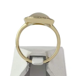 Bague IPPOLITA d'occasion or 750 jaune diamant nacre
