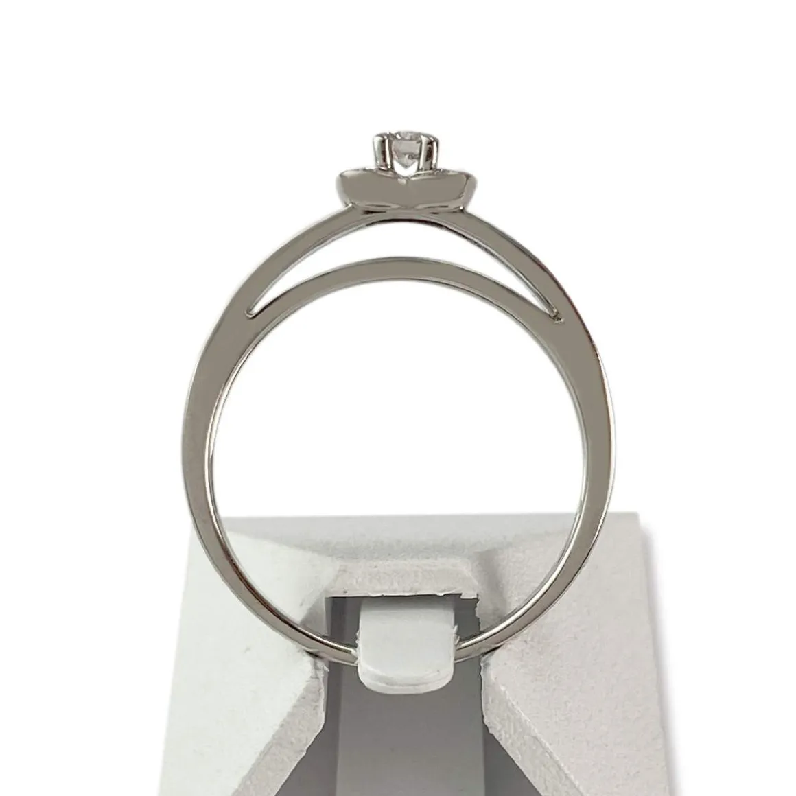 Bague MAUBOUSSIN d'occasion or 750 blanc diamant