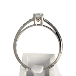 Bague MAUBOUSSIN d'occasion or 750 blanc diamants