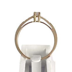 Bague MAUBOUSSIN d'occasion or 750 rose diamants