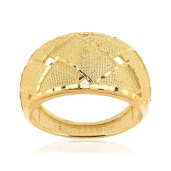 Bague or 375